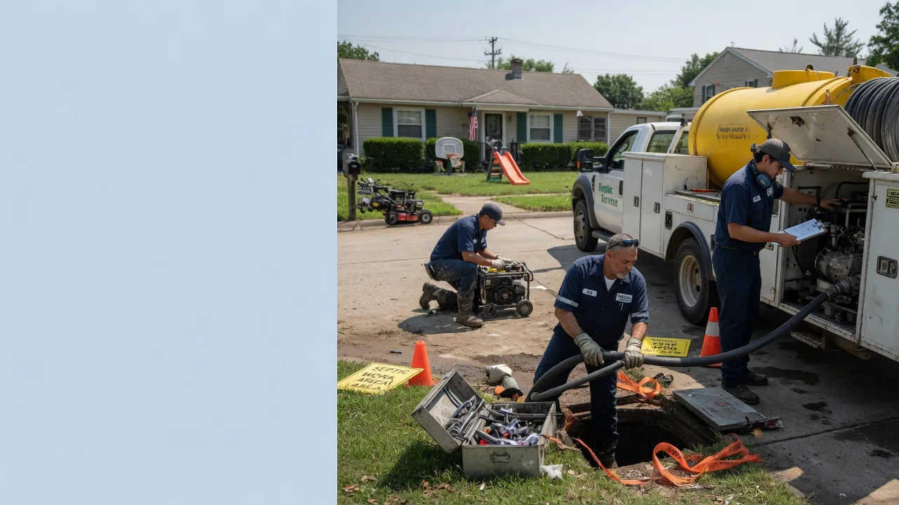 Septic Tank Pumping in Little Elm, TX near me